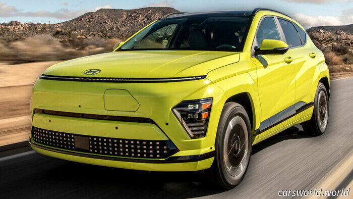 Hyundai is significantly reducing the Kona Electric lineup by eliminating most of its trims | Carscoops